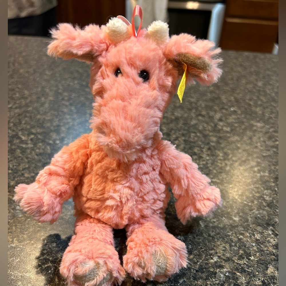 Steiff pale pink giraffe